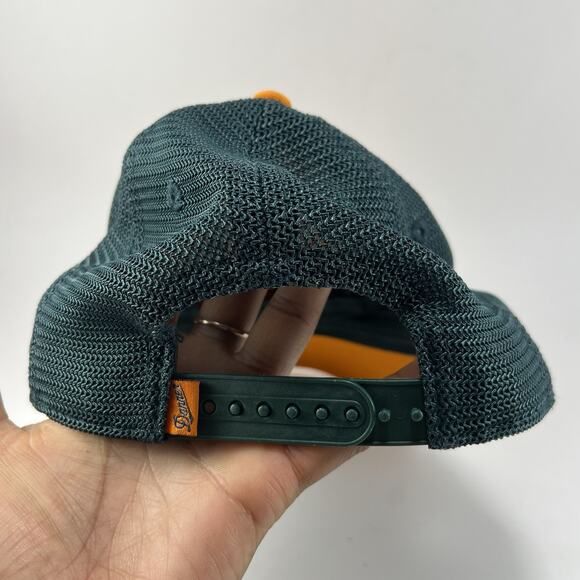 Danner Trucker Mesh SnapBack Orange Logo Baseball Cap Vented - Picture 6 of 7